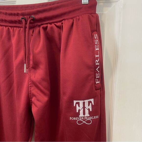 BraveHeart Burgundy Luxury Jogger Set - Picture 9 of 13